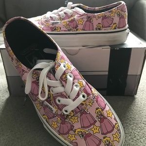 Princess Peach Nintendo Vans
